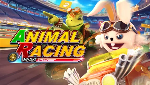 Animal Racing slot key art