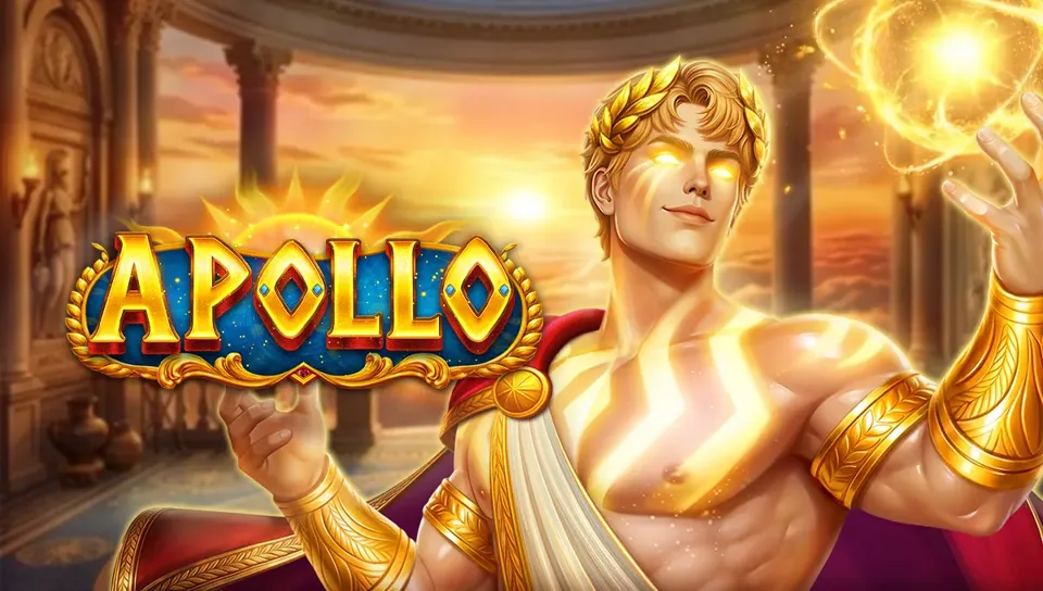 နေမင်း Apollo ဒဏ္ဍာရီ theme ပါဝင်သော FA CHAI ၏ Apollo slot ဂိမ်း key art