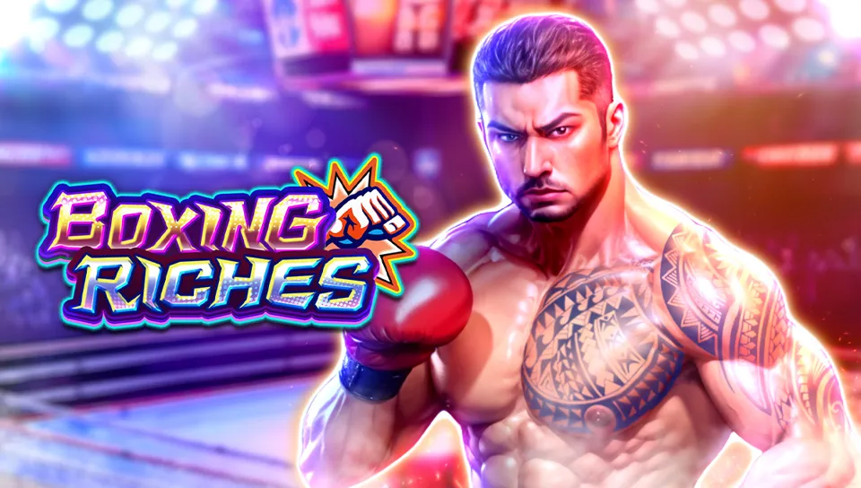 FA CHAI ၏ Boxing Riches slot game လက်ဝှေ့ theme key art ပုံ