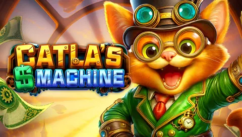 Catla's Money Machine slot key art