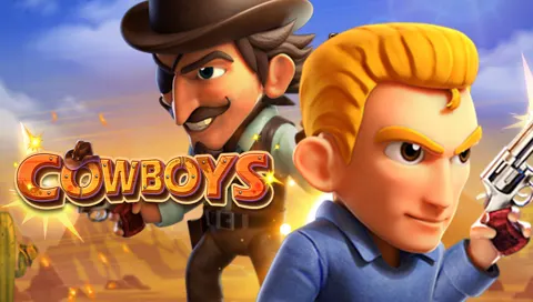 Cowboys slot key art