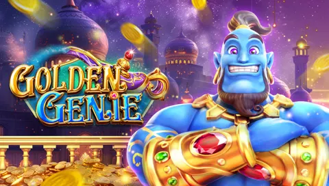 Golden Genie slot key art