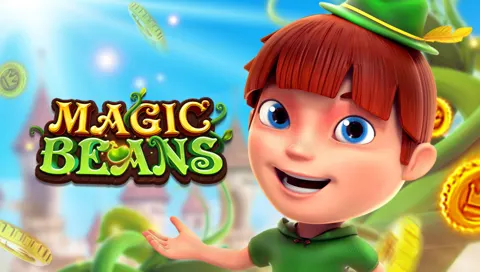 Magic Beans slot key art