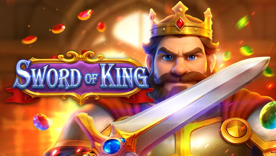 ဓားနှင့် ဘုရင် အကြောင်းအရာ FA CHAI ၏ Sword of King slot key art