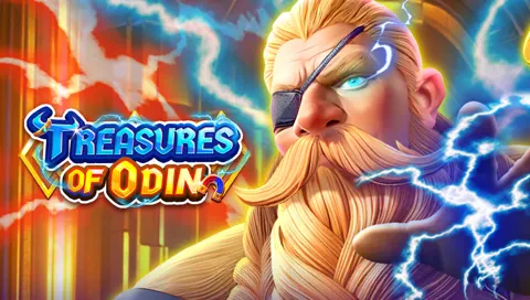 Treasures of Odin slot key art