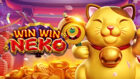 Win Win Neko slot key art