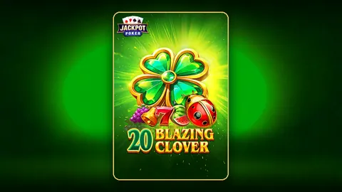 20 Blazing Clover slot key art