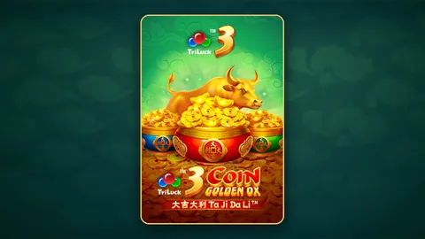 3 Coin Golden OX slot key art