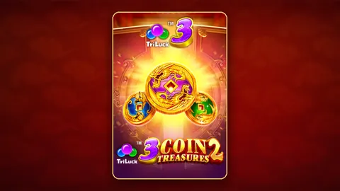 3 Coin Treasures 2 slot key art