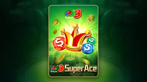 3 Super Ace slot key art