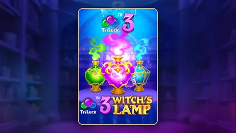 3 Witch's Lamp slot key art