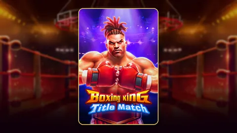 Boxing King Title Match slot key art