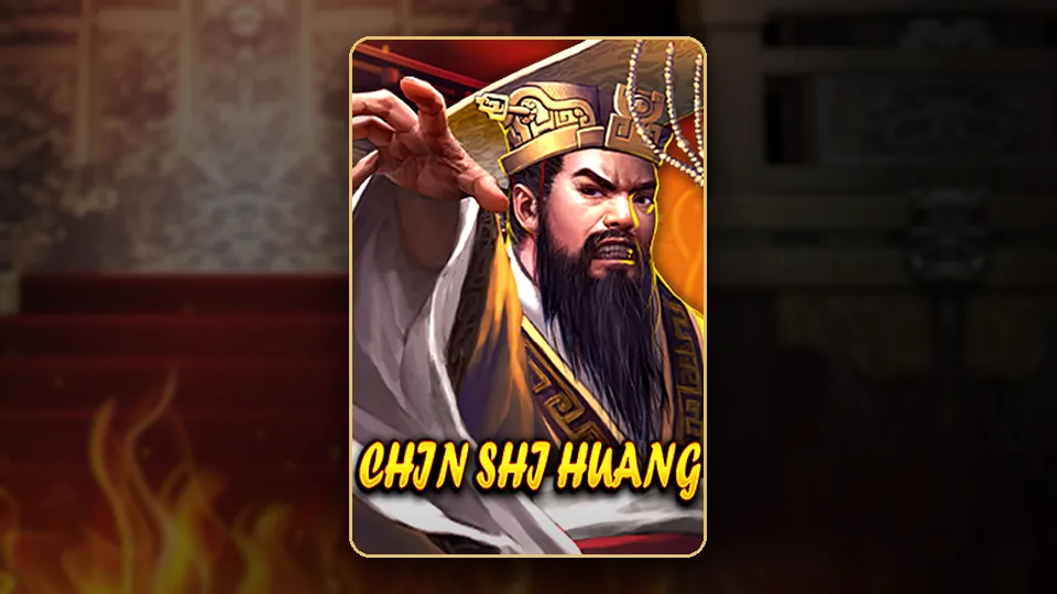 JILI ၏ Chin Shi Huang slot key art၊ တရုတ်ဧကရာဇ် ခေါင်းစဉ်
