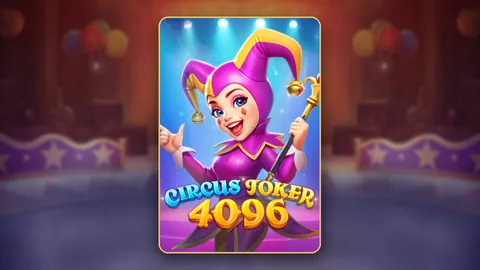 Circus Joker 4096 slot key art