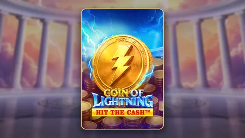 Coin of Lightning slot key art