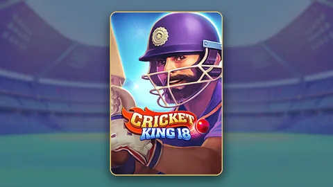 Cricket King 18 slot key art
