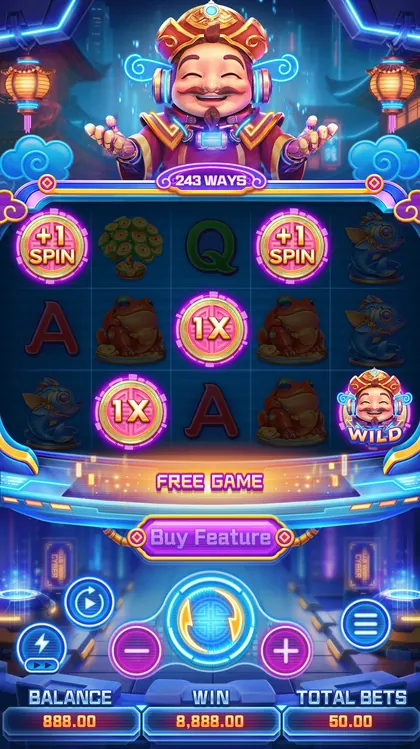 Cyber God of Fortune Plus provider ပုံ 1