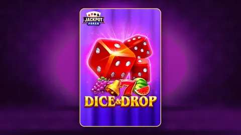 Dice & Drop slot key art