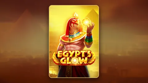 Egypt's Glow slot key art