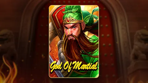 God of Martial slot key art