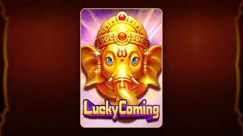 Lucky Coming slot key art