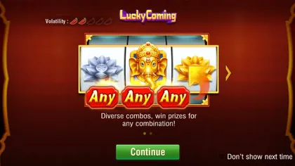 Lucky Coming provider ပုံ 1
