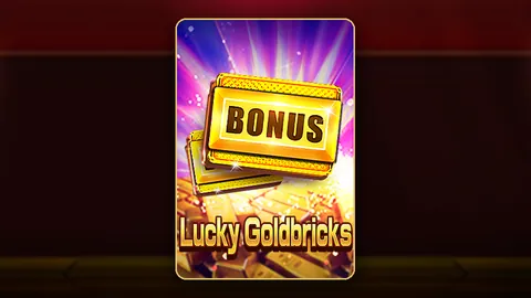 Lucky Goldbricks slot key art