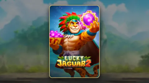 Lucky Jaguar 2 slot key art