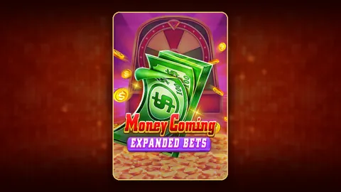 Money Coming Expand Bets slot key art