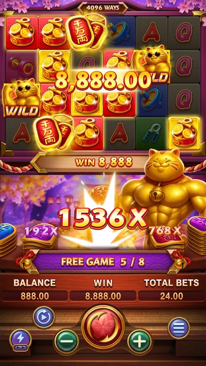 Muscle Fortune Cat provider ပုံ 2