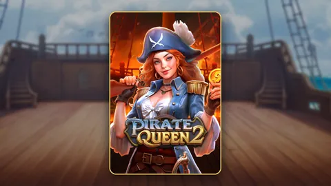 Pirate Queen 2 slot key art
