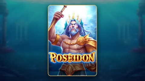 Poseidon slot key art