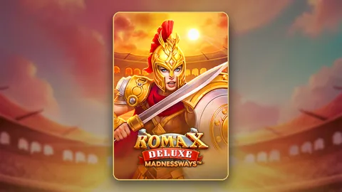 Roma X Deluxe slot key art