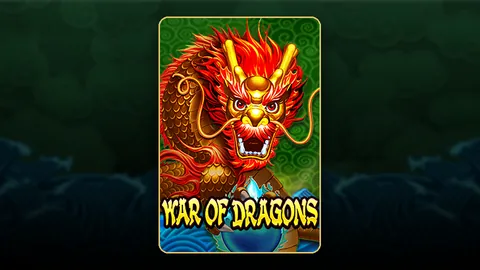 War of Dragons slot key art